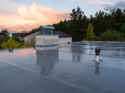 Flat roof repair in Chipstead