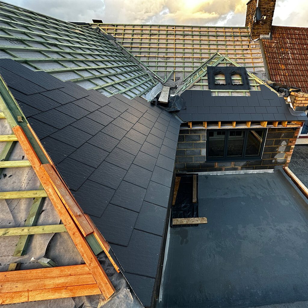 Professional slate roofing company near me Dartford